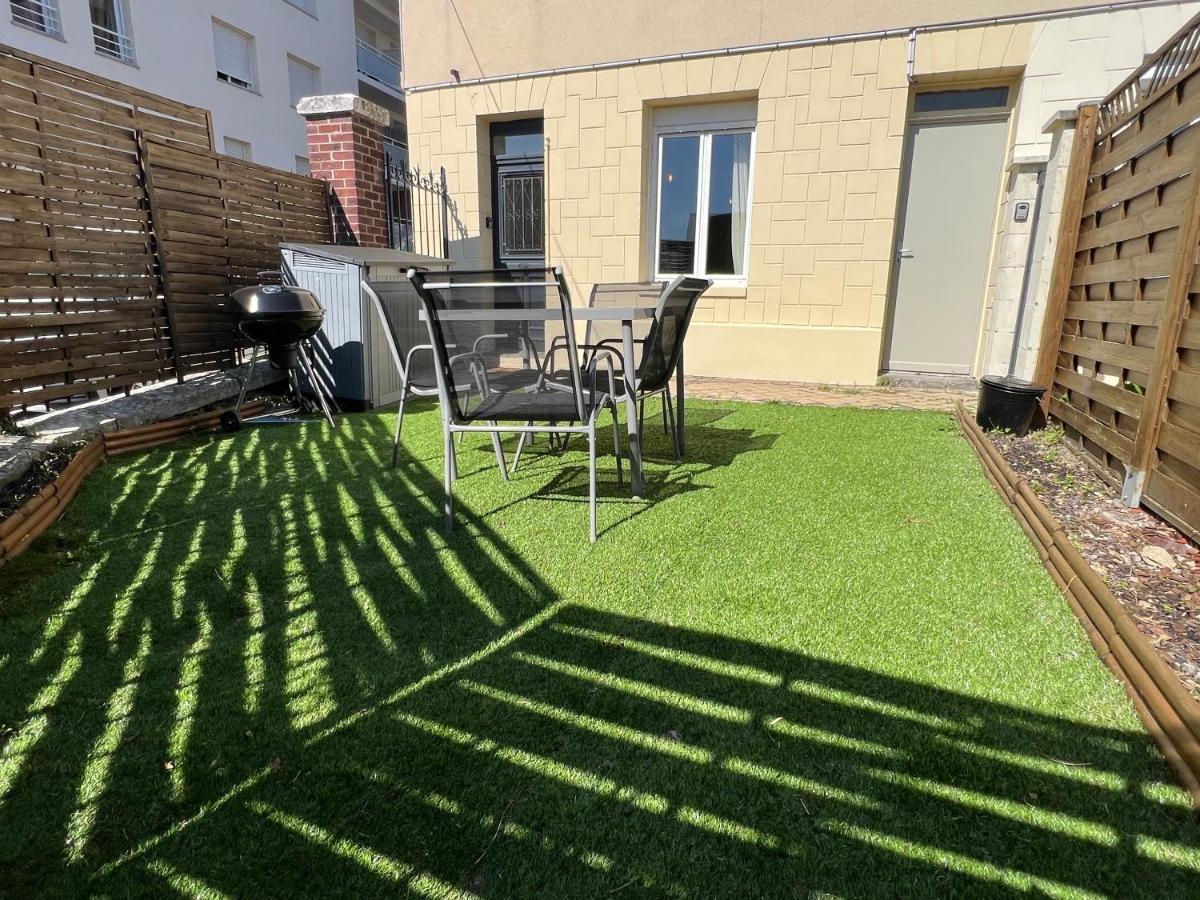 Superbe T2 Rouen Avec Jardin + Parking Gratuit A Proximite公寓 外观 照片